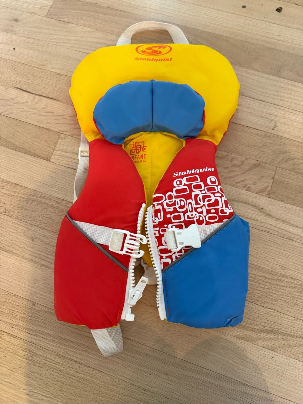 Kids Life Jacket - Multicolor (Red/Blue/Yellow)